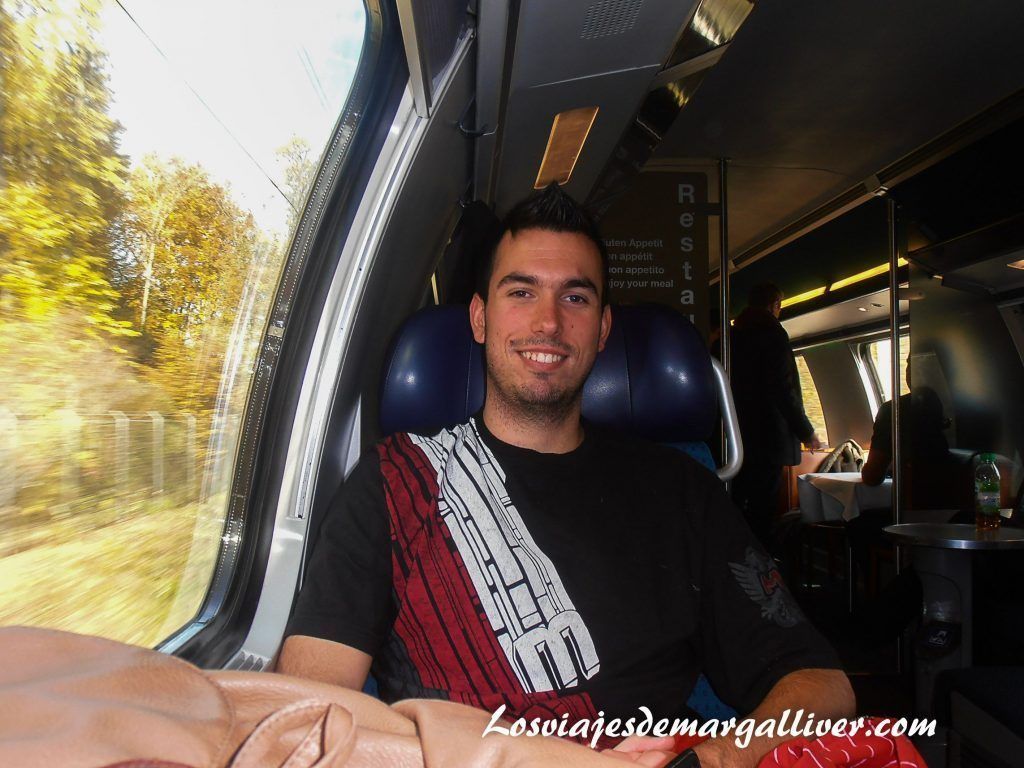 tren de Ginebra a Berna con nuestra Swiss Pass tren de Ginebra a Berna con nuestra Swiss Pass - Los viajes de Margalliver
