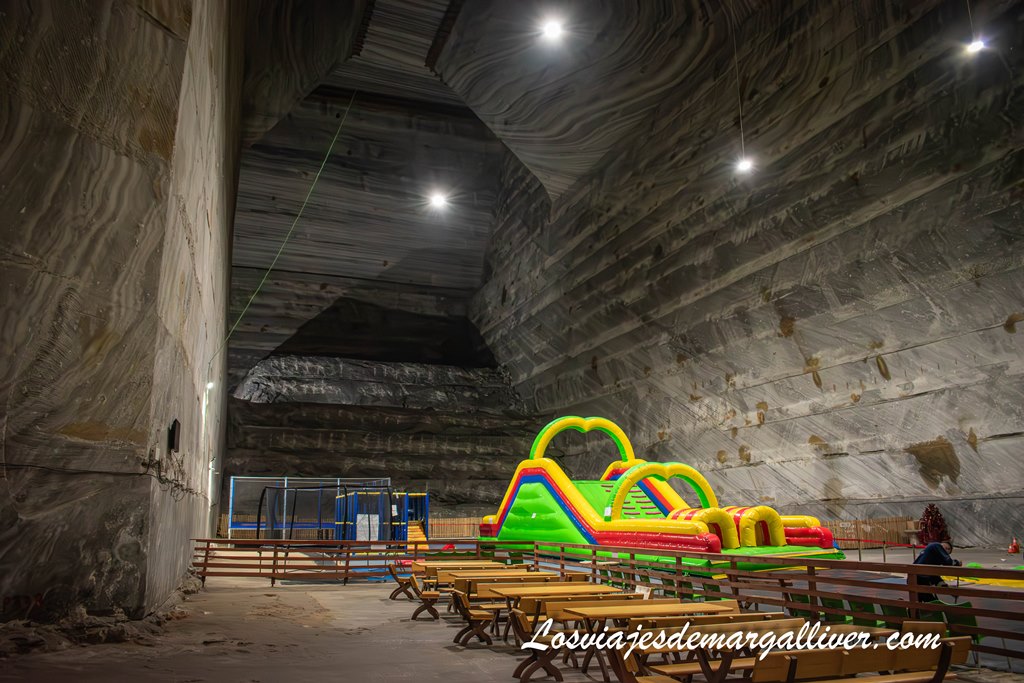 Actividades para niños en el interior de la Mina Unirea en Rumanía Actividades para niños en el interior de la Mina Unirea en Rumanía - Los viajes de Margalliver