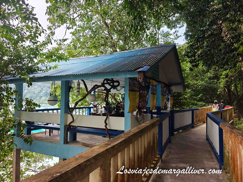 Cabania donde se dio Margalliver su magnifico masaje en las Islas Perhentian Cabania donde se dio Margalliver su magnifico masaje en las Islas Perhentian - Los viajes de Margalliver