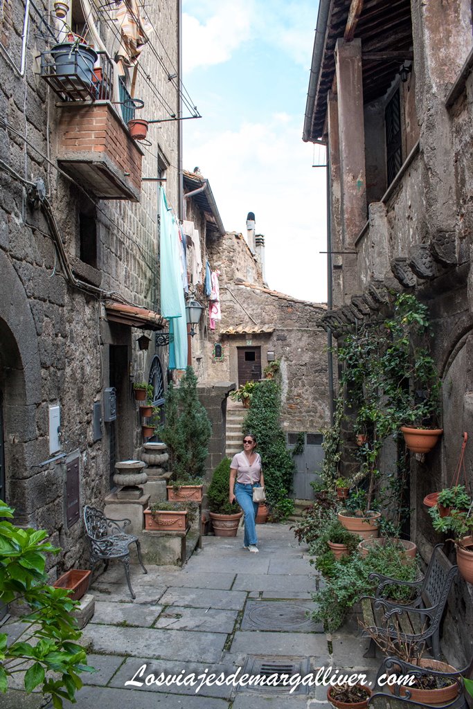 Calles para perderse por Bagnaia en Viterbo Calles para perderse por Bagnaia en Viterbo - Los viajes de Margalliver