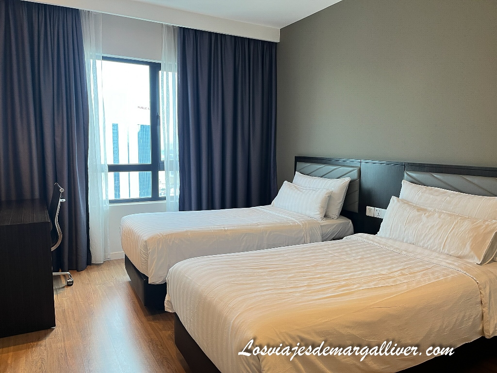 Habitación del Hotel Shama Suasana en Johor Bahru - Ruta por Singapur y Malasia Habitación del Hotel Shama Suasana en Johor Bahru