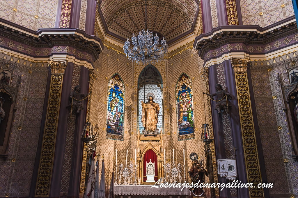 capilla del Sacramento o del Sagrario en la iglesia de San Mateo Apóstol en Tarifa capilla del Sacramento o del Sagrario en la iglesia de San Mateo Apóstol en Tarifa - Los viajes de Margalliver