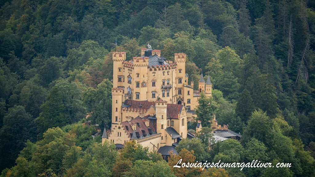 Castillo de Hohenschwangau en Baviera Castillo de Hohenschwangau en Baviera - Los viajes de Margalliver