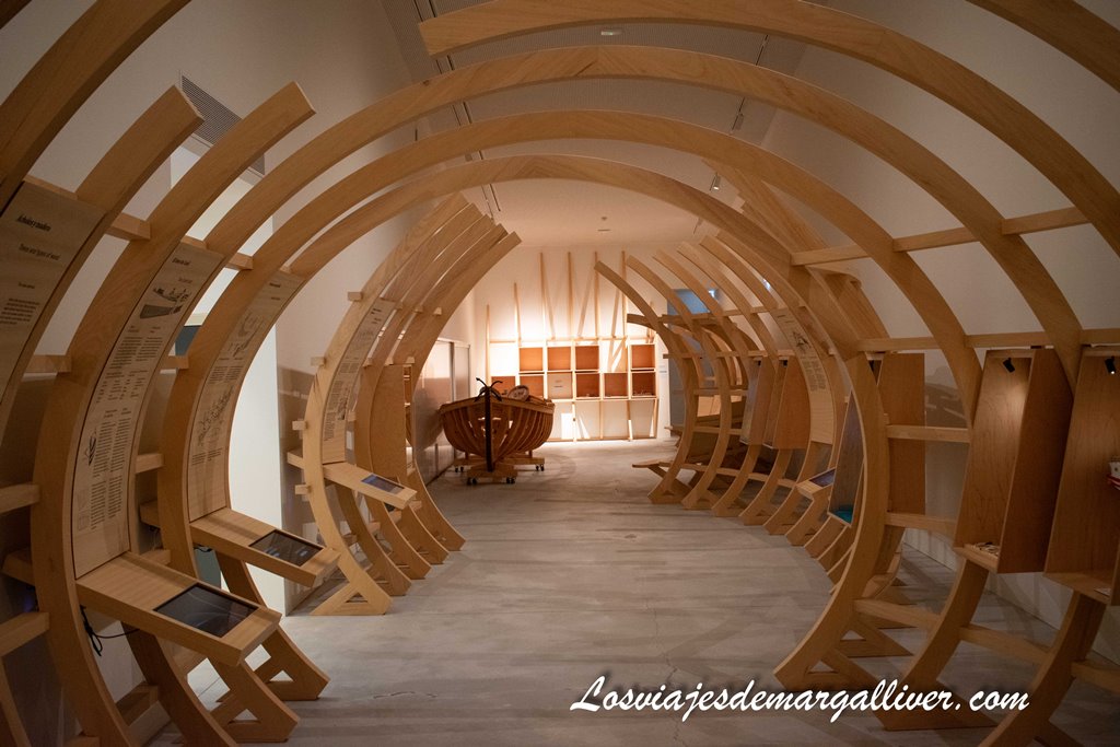 Interior del Centro de Interpretación y Documentación del Mar, el Atún y las Almadrabas en Conil Interior del Centro de Interpretación y Documentación del Mar, el Atún y las Almadrabas en Conil - Los viajes de Margalliver