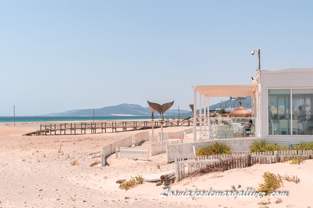 Chiringuito en la Playa de Los Lances en Tarifa Chiringuito en la Playa de Los Lances en Tarifa - Los viajes de Margalliver