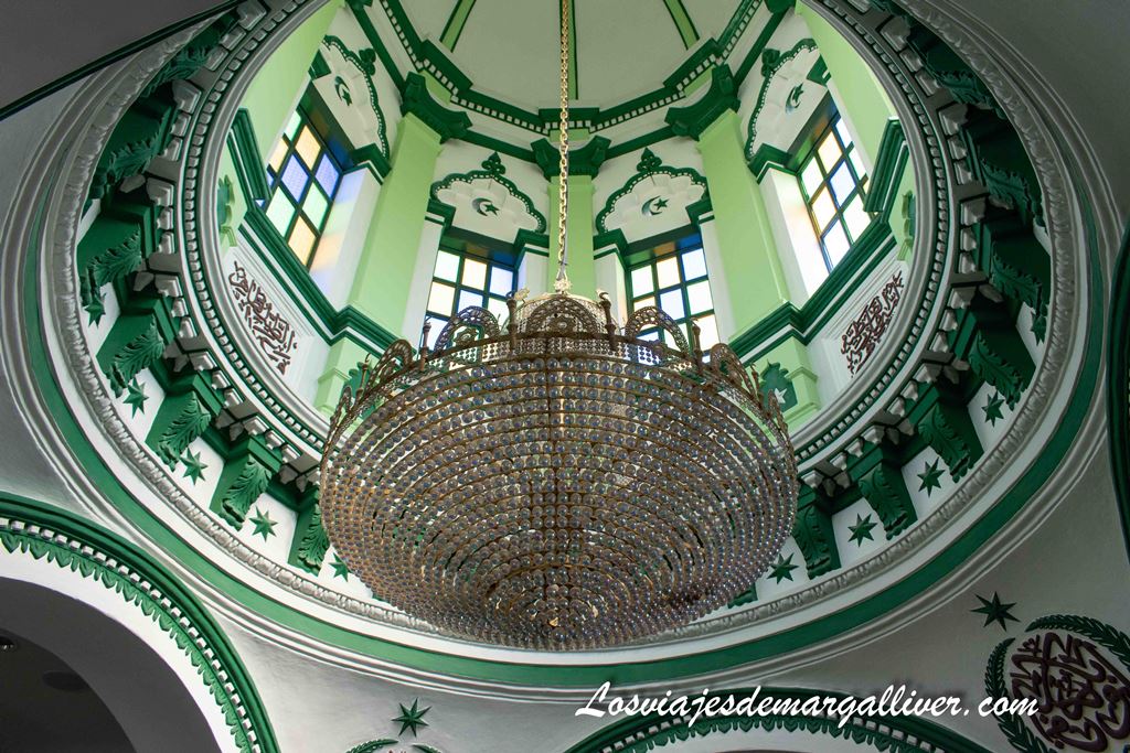 Cúpula de la Mezquita Abdul Gaffoor en Little India en Singapur Cúpula de la Mezquita Abdul Gaffoor en Little India en Singapur - Los viajes de Margalliver