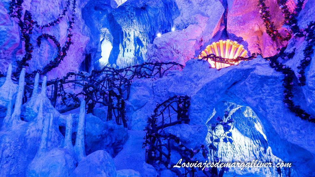 Detalle de la Gruta de Venus en el Palacio de Linderhof, Alemania - Los viajes de Margalliver