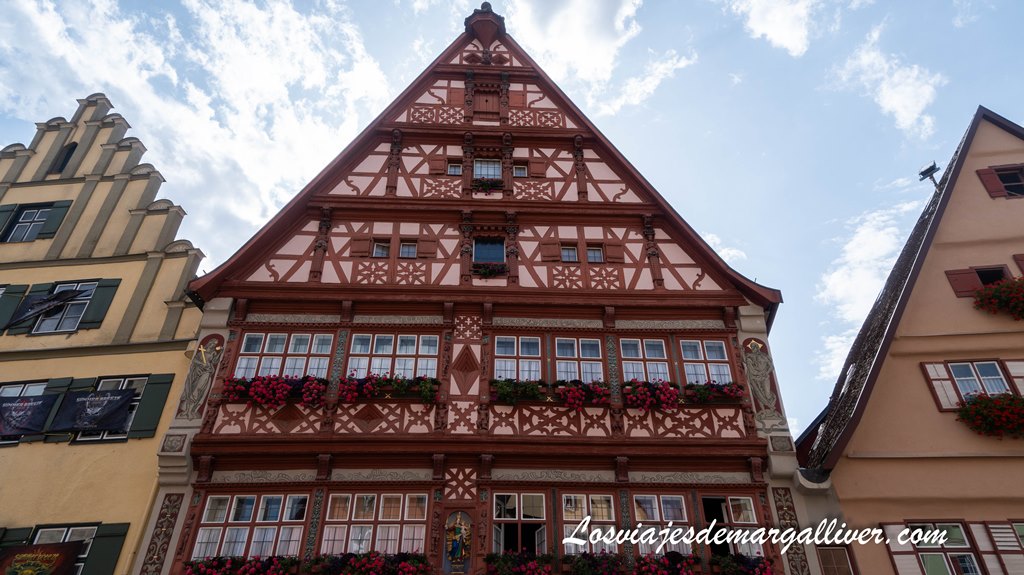 Deutsches Haus una de las casas mas bonitas de Alemania en Dinkelsbuhl Deutsches Haus una de las casas mas bonitas de Alemania en Dinkelsbuhl - Los viajes de Margalliver