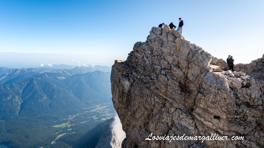 El Zugspitze la montana mas alta de Alemania El Zugspitze la montana mas alta de Alemania - Los viajes de Margalliver