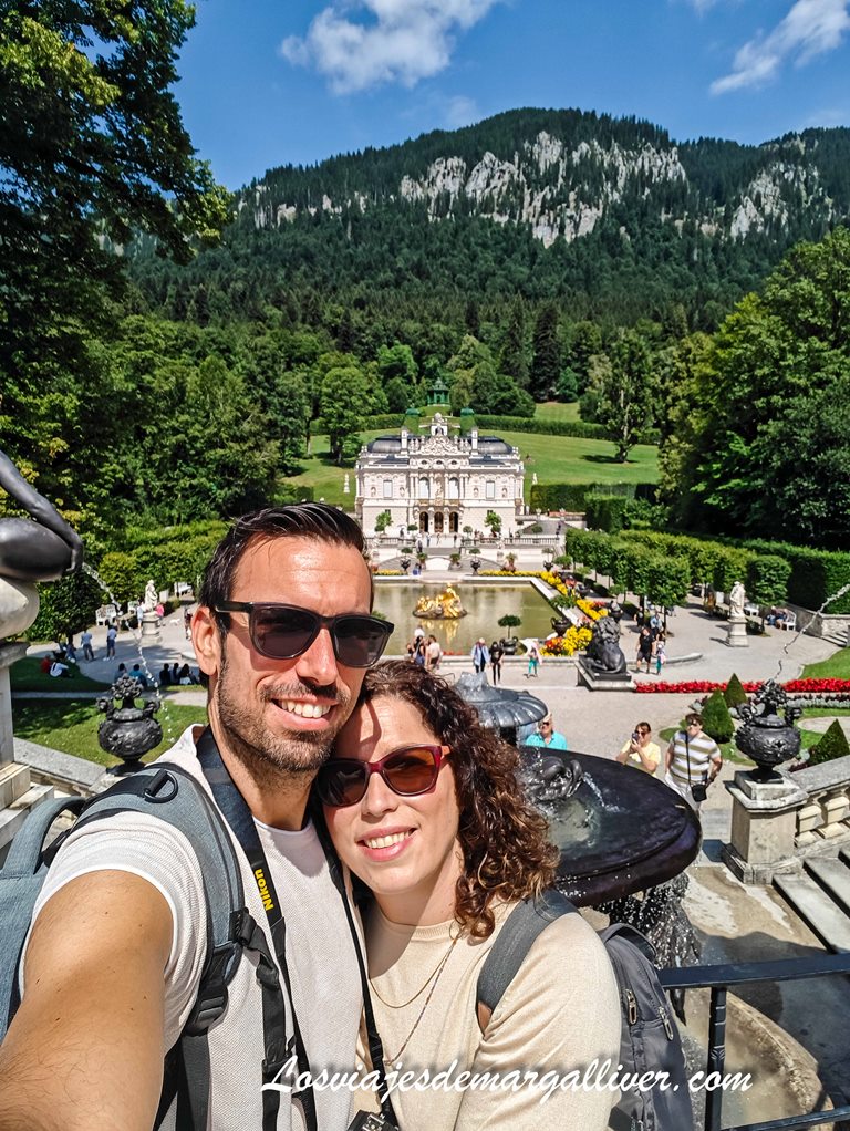 Equipo Margalliver y el Palacio de Linderhof en Alemania - Los viajes de Margalliver