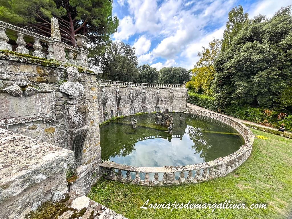 Entrada a los jardines de Villa Lante en Bagnaia Viterbo Entrada a los jardines de Villa Lante en Bagnaia Viterbo - Los viajes de Margalliver