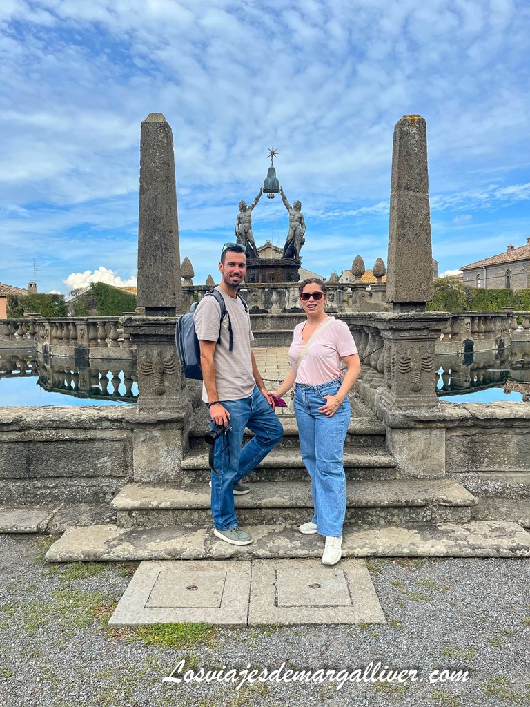Fuente de los 4 moros en Villa Lante, Bagnaia en Viterbo Fuente de los 4 moros en Villa Lante, Bagnaia en Viterbo - Los viajes de Margalliver