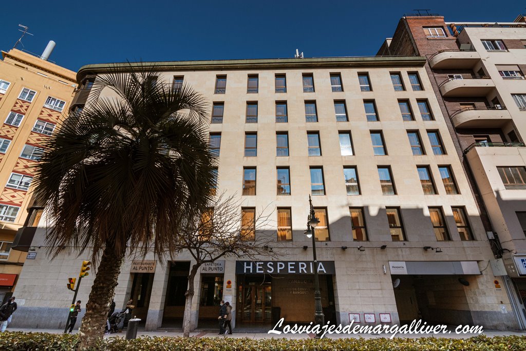 Fachada del Hotel Hesperia Centro Zaragoza Fachada del Hotel Hesperia Centro Zaragoza - Los viajes de Margalliver