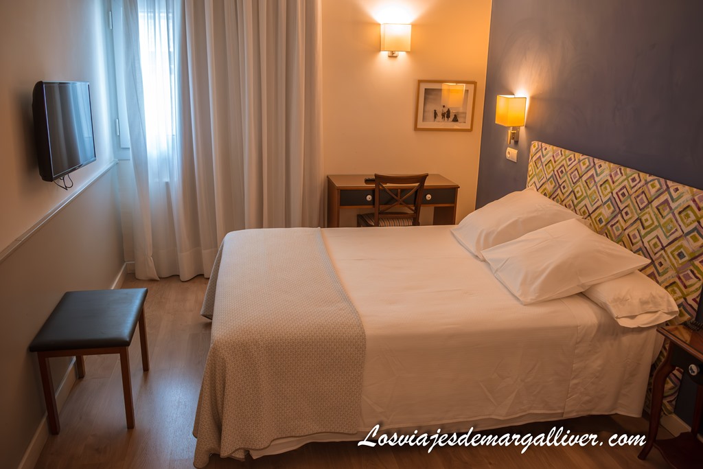 Habitación del Hotel Sauce en Zaragoza Habitación del Hotel Sauce en Zaragoza - Los viajes de Margalliver