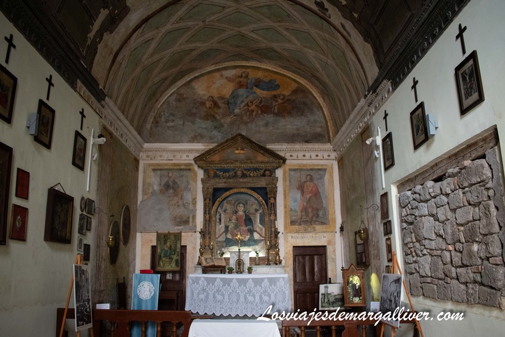 Iglesia de la Madonna della Porta de Bagnaia en Viterbo Iglesia de la Madonna della Porta de Bagnaia en Viterbo - Los viajes de Margalliver