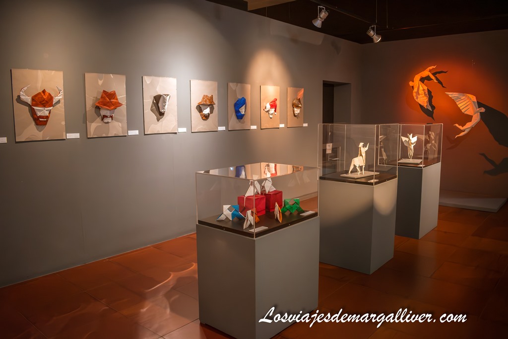 Sala del Museo del Origami en Zaragoza Sala del Museo del Origami en Zaragoza - Los viajes de Margalliver