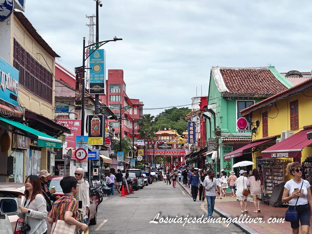 Detalle de la Jonker Street, la calle con más ambiente de Malaca Detalle de la Jonker Street, la calle con más ambiente de Malaca - Los viajes de Margalliver