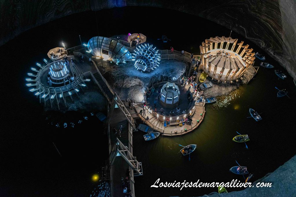 Lago navegable de la Salina Turda, un lugar de otro planeta Lago navegable de la Salina Turda, un lugar de otro planeta - Los viajes de Margalliver