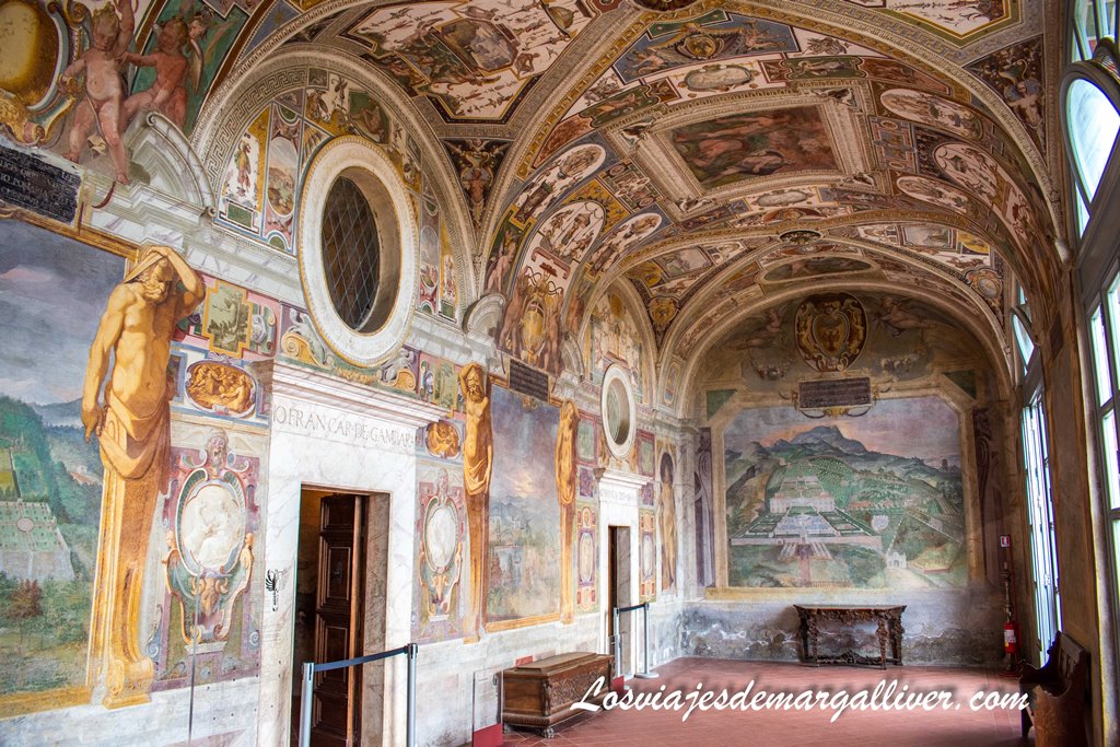 Loggia Gambara en Villa Lante, Bagnaia en Viterbo Loggia Gambara en Villa Lante, Bagnaia en Viterbo - Los viajes de Margalliver