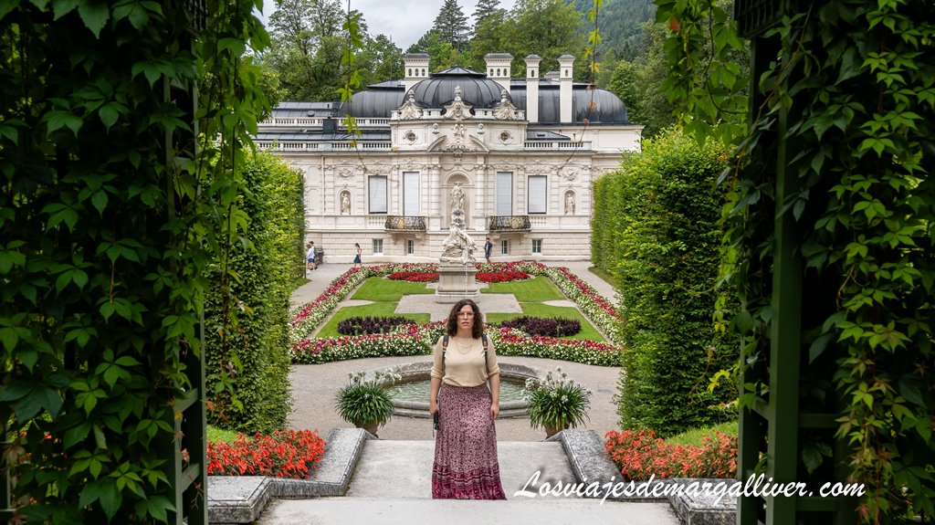 Margalliver en el Palacio de Linderhof en Baviera Margalliver en el Palacio de Linderhof en Baviera - Los viajes de Margalliver