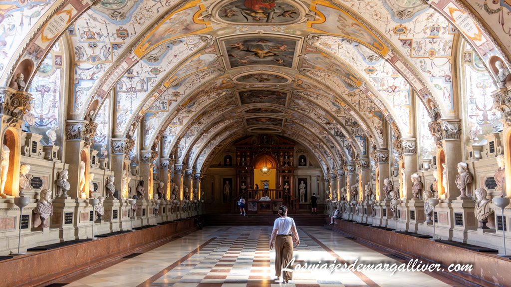Margalliver en la Residenz de Munich en nuestra ruta por Baviera Margalliver en la Residenz de Munich en nuestra Ruta por Baviera - Los viajes de Margalliver