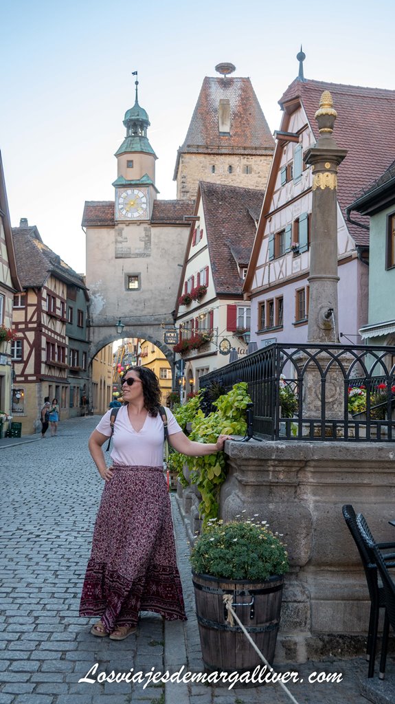 Margalliver en un rincon de Rothenburg ob der Tauber, el pueblo mas bonito de la Ruta Romantica Margalliver en un rincon de Rothenburg ob der Tauber, el pueblo mas bonito de la Ruta Romantica - Los viajes de Margalliver