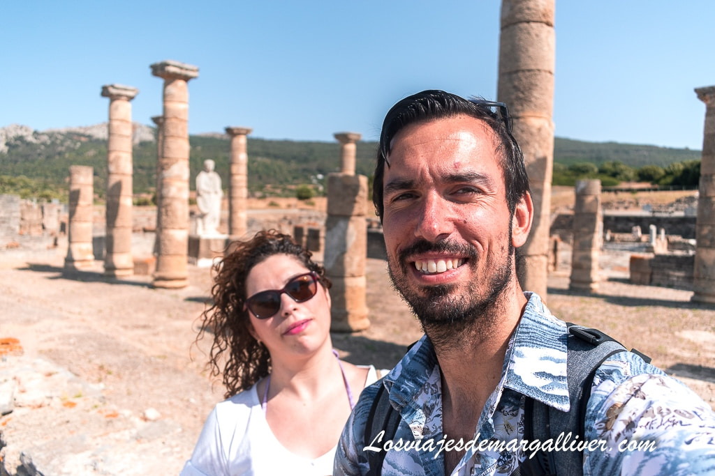 Equipo Margalliver en las ruinas romanas de Baelo Claudia en Bolonia, Cádiz Equipo Margalliver en las ruinas romanas de Baelo Claudia en Bolonia, Cádiz - Los viajes de Margalliver