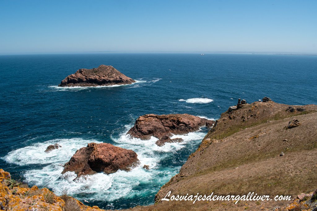 Miradouro da Lacaceira en zona este de Berlenga Grande Miradouro da Lacaceira en zona este de Berlenga Grande - Los viajes de Margalliver