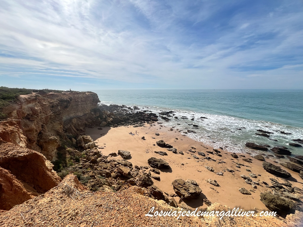 Una de las Calas de Roche, un paraíso virgen Una de las Calas de Roche, un paraíso virgen - Los viajes de Margalliver