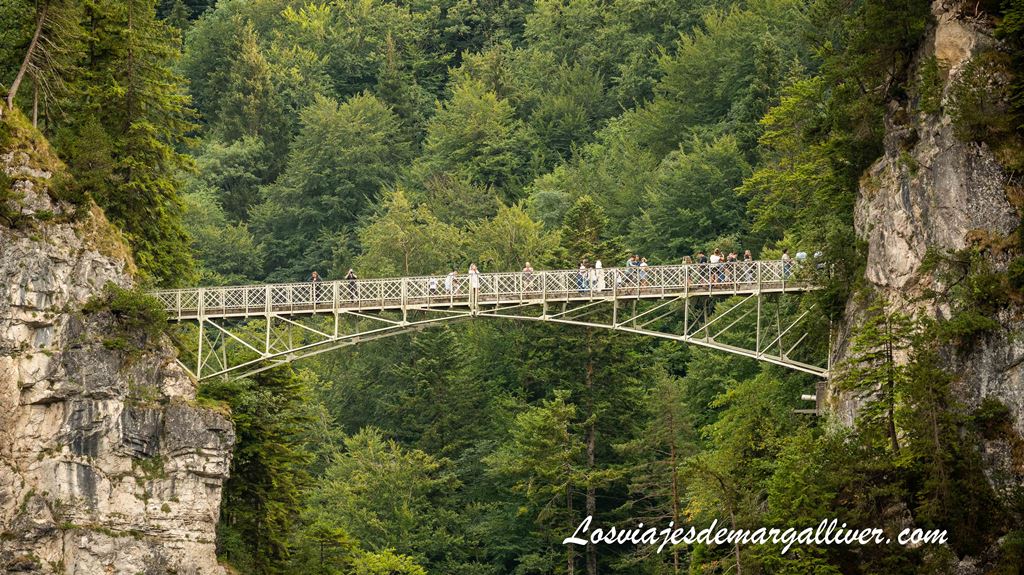 Puente Marienbrücke, el mejor mirador del castillo de Neuschwanstein Puente Marienbrücke, el mejor mirador del castillo de Neuschwanstein - Los viajes de Margalliver