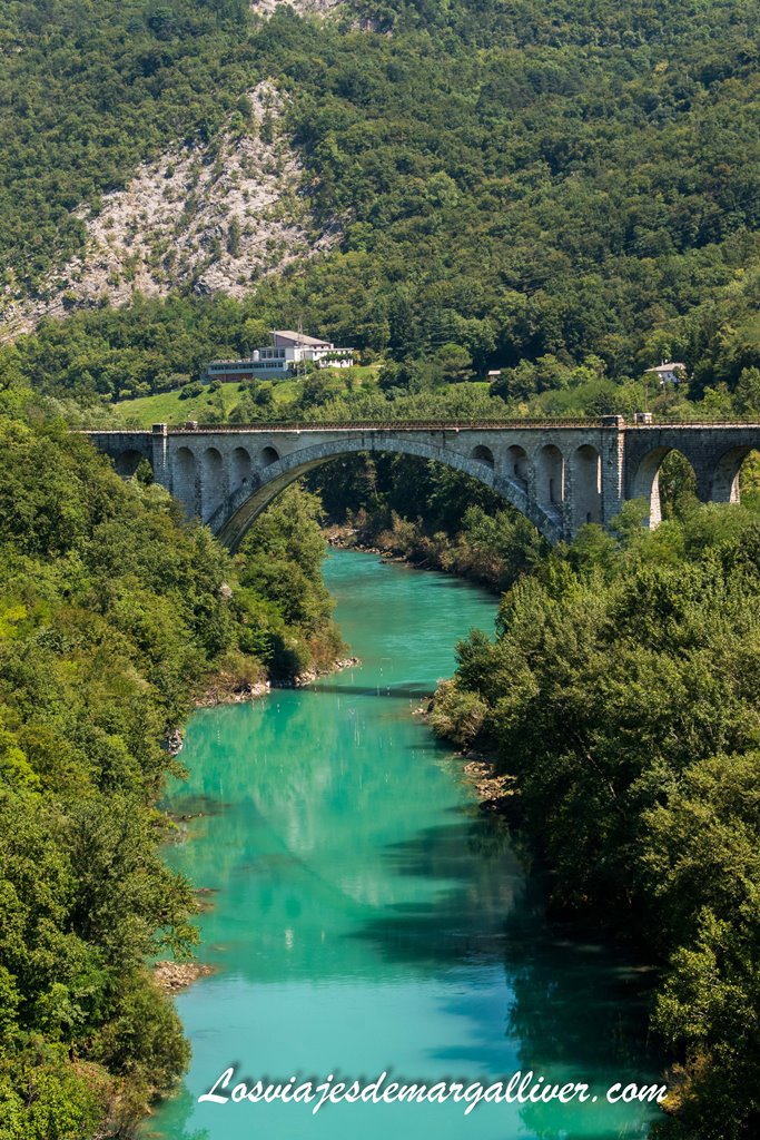 Puente de Solkan en Eslovenia Puente de Solkan en Eslovenia - Los viajes de Margalliver