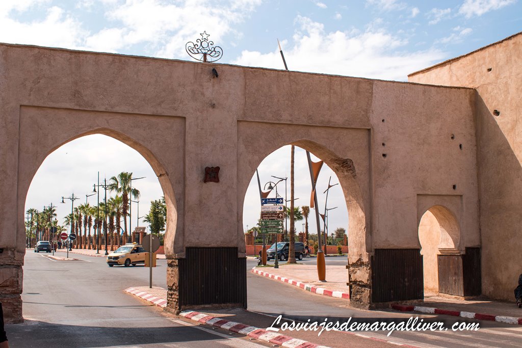 Puerta Bab er Robb en Marrakech Puerta Bab er Robb en Marrakech - Los viajes de Margalliver