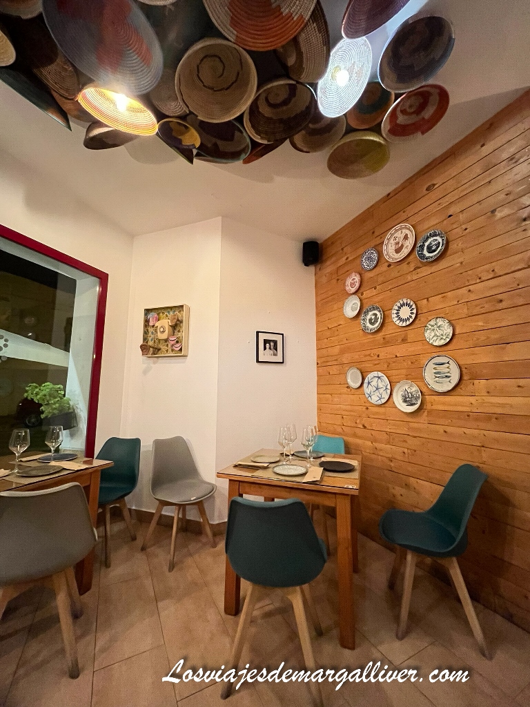 Decoración del restaurante Mistura en Conil Decoración del restaurante Mistura en Conil - Los viajes de Margalliver