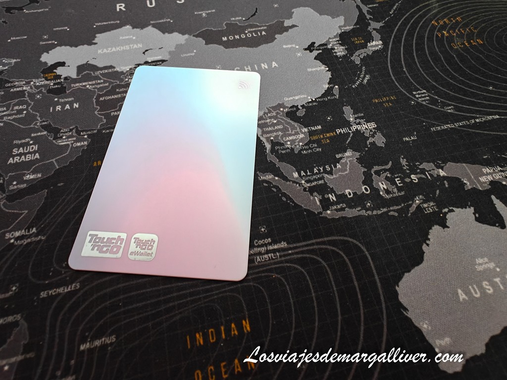 Tarjeta Touch ’n Go para peajes en Malasia Tarjeta Touch ’n Go para peajes en Malasia - Los viajes de Margalliver