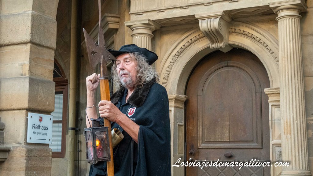 Tour del Guardia Nocturno en Rothenburg ob der Tauber Ruta por Baviera Tour del Guardia Nocturno en Rothenburg ob der Tauber Ruta por Baviera - Los viajes de Margalliver