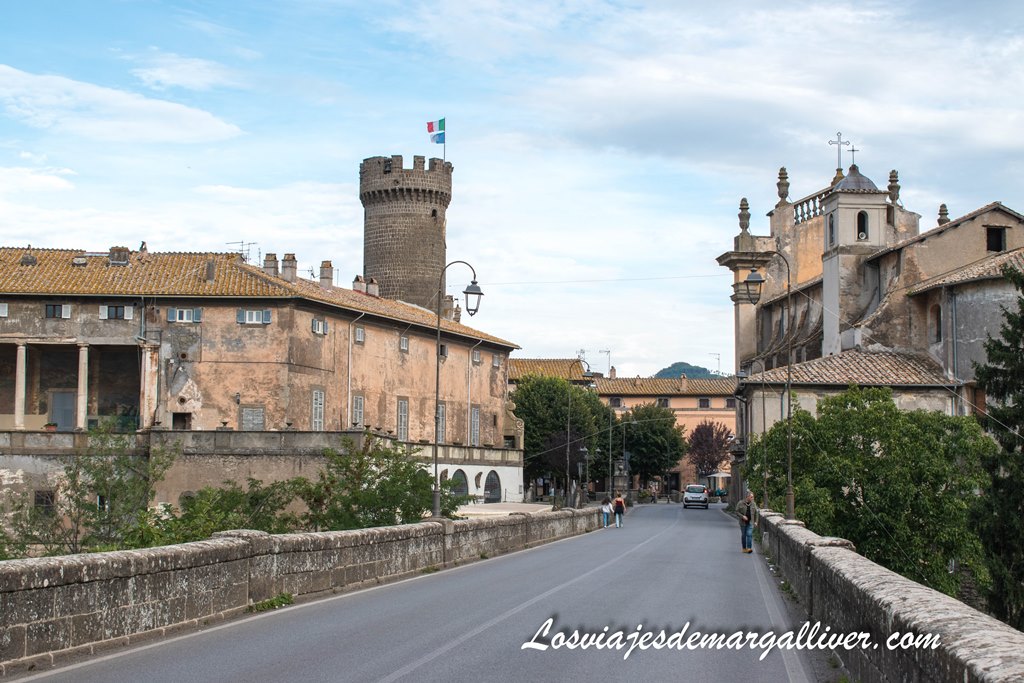 Viale Fiume de Bagnaia en Viterbo Viale Fiume de Bagnaia en Viterbo - Los viajes de Margalliver