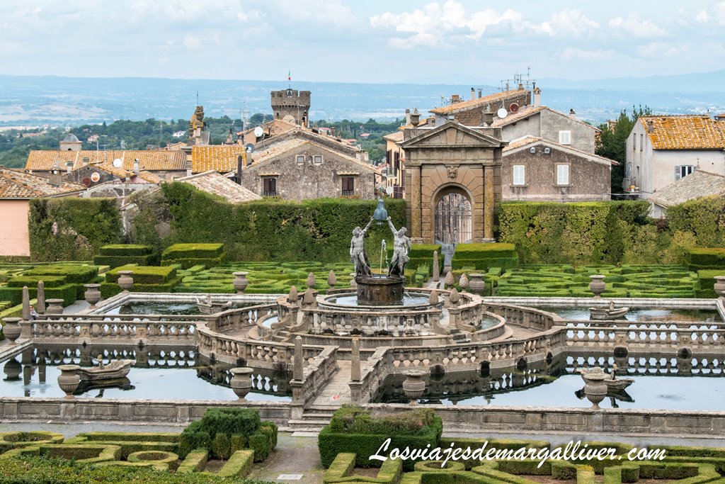 Jardín Renacentista Villa Lante en Bagnaia, Viterbo Jardín Renacentista Villa Lante en Bagnaia, Viterbo - Los viajes de Margalliver