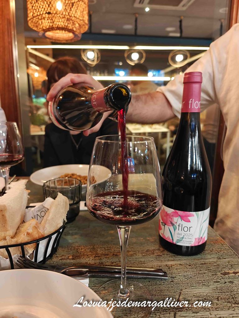 Vinos DO Ribera del Guadiana en el restaurante Vaova en Mérida Vinos DO Ribera del Guadiana en el restaurante Vaova en Mérida - Los viajes de Margalliver