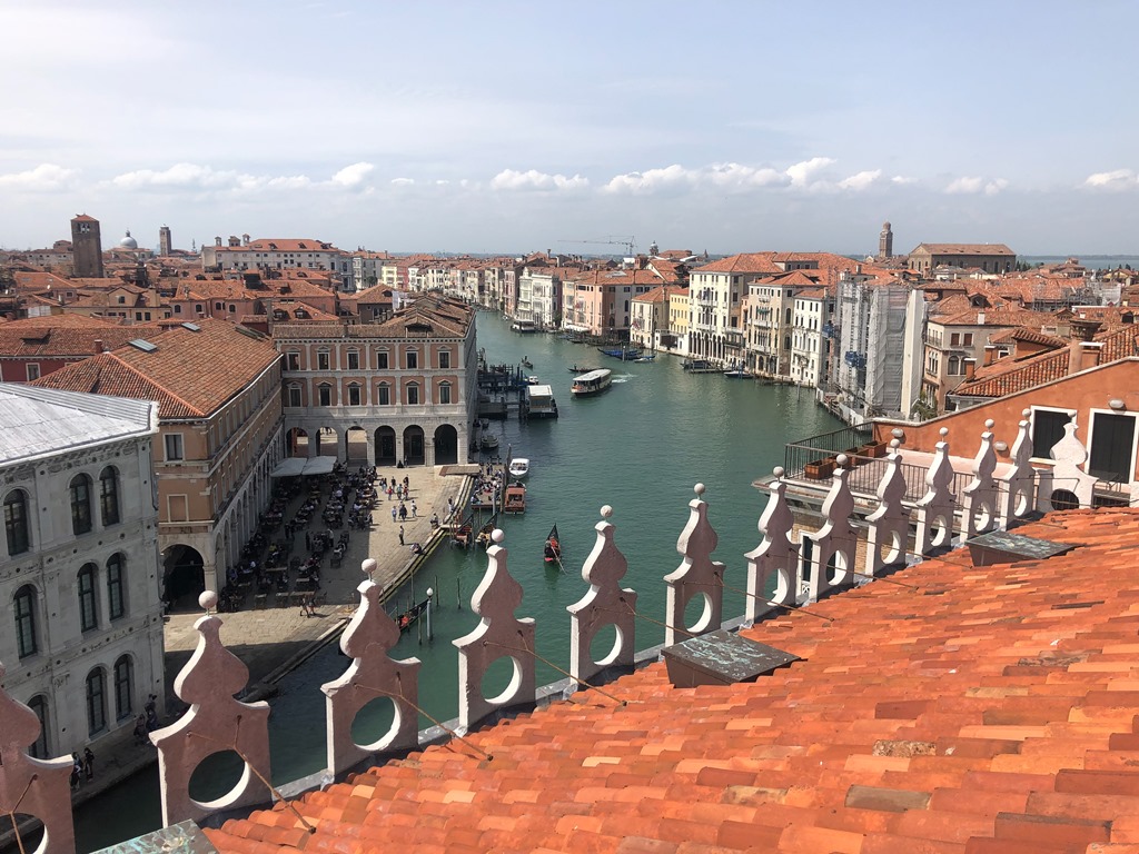 Vistas alucinantes desde el mirador de Fondaco dei Tedeschi en Venecia Vistas alucinantes desde el mirador de Fondaco dei Tedeschi en Venecia - Los viajes de Margalliver