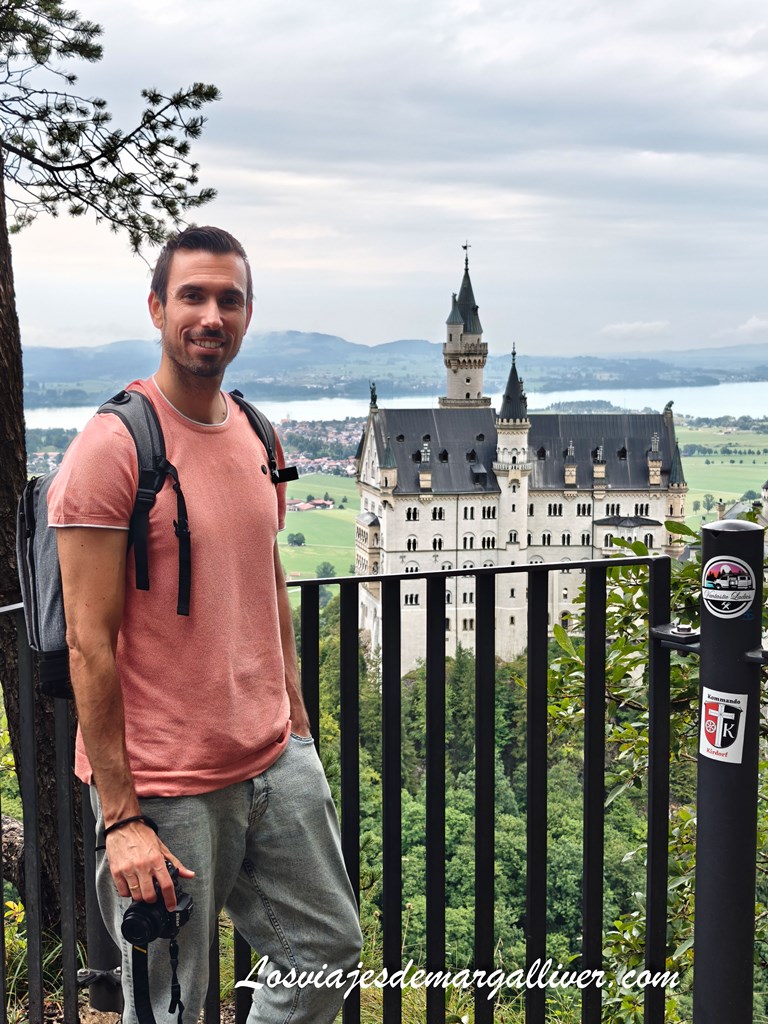 Vistas desde el mirador pasando el puente de María en Neuschwanstein Vistas desde el mirador pasando el puente de María en Neuschwanstein - Los viajes de Margalliver