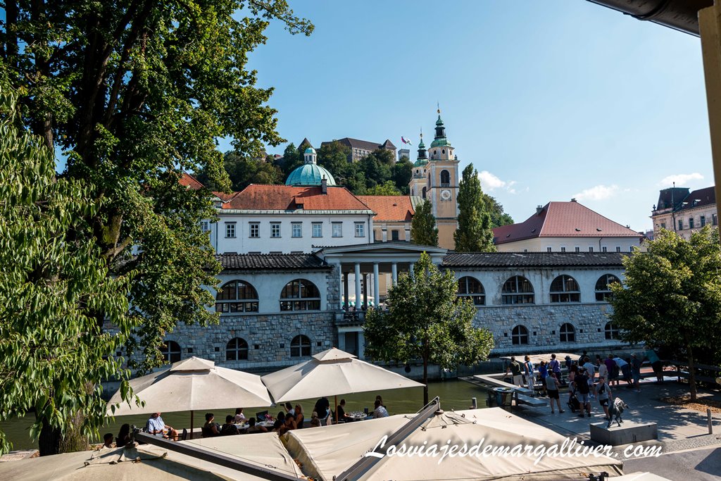 Vistas desde la habitación Petkovšek Rooms and Apartments en Ljubljana Vistas desde la habitación Petkovšek Rooms and Apartments en Ljubljana - Los viajes de Margalliver