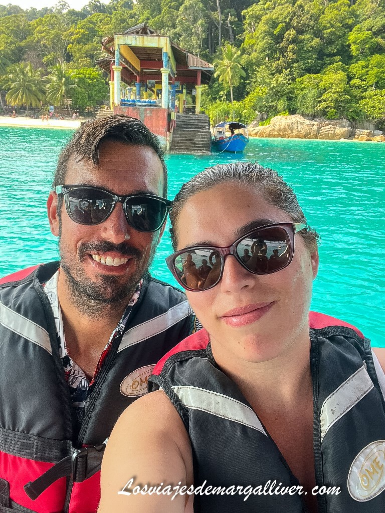 Equipo Margalliver disfrutando de un tour de Snorkel en las Perhentian Equipo Margalliver disfrutando de un tour de Snorkel en las Perhentian - Los viajes de Margalliver