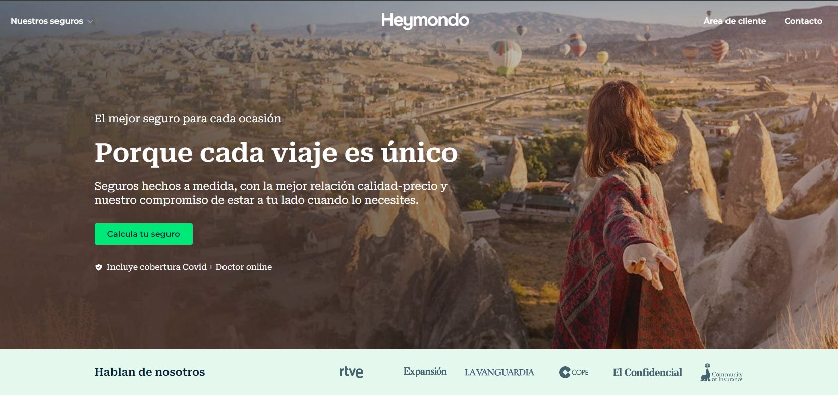 web de la aseguradora Heymondo web de la aseguradora Heymondo - Los viajes de Margalliver