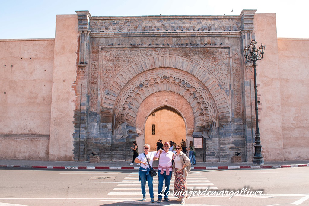 Puerta Bab Agnaou, la puerta más impresionante de entrada a la medina de Marrakech Puerta Bab Agnaou, la puerta más impresionante de entrada a la medina de Marrakech - Los viajes de Margalliver