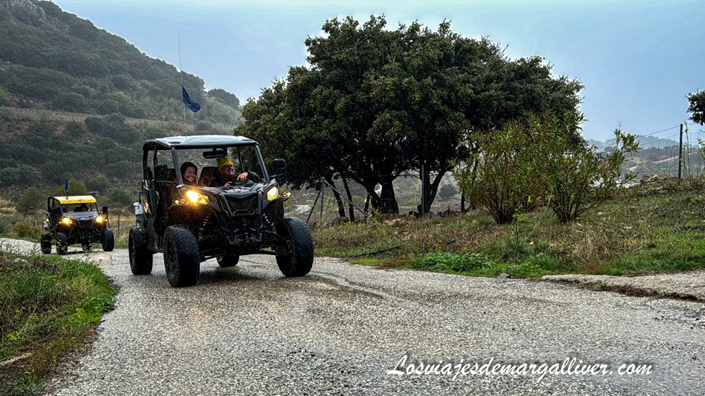 Detalle de la ruta en Buggy que hicimos en Ronda Detalle de la ruta en Buggy que hicimos en Ronda - Los viajes de Margalliver
